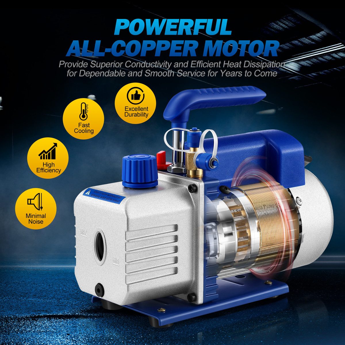 3CFM Vacuum Pump Single Stage