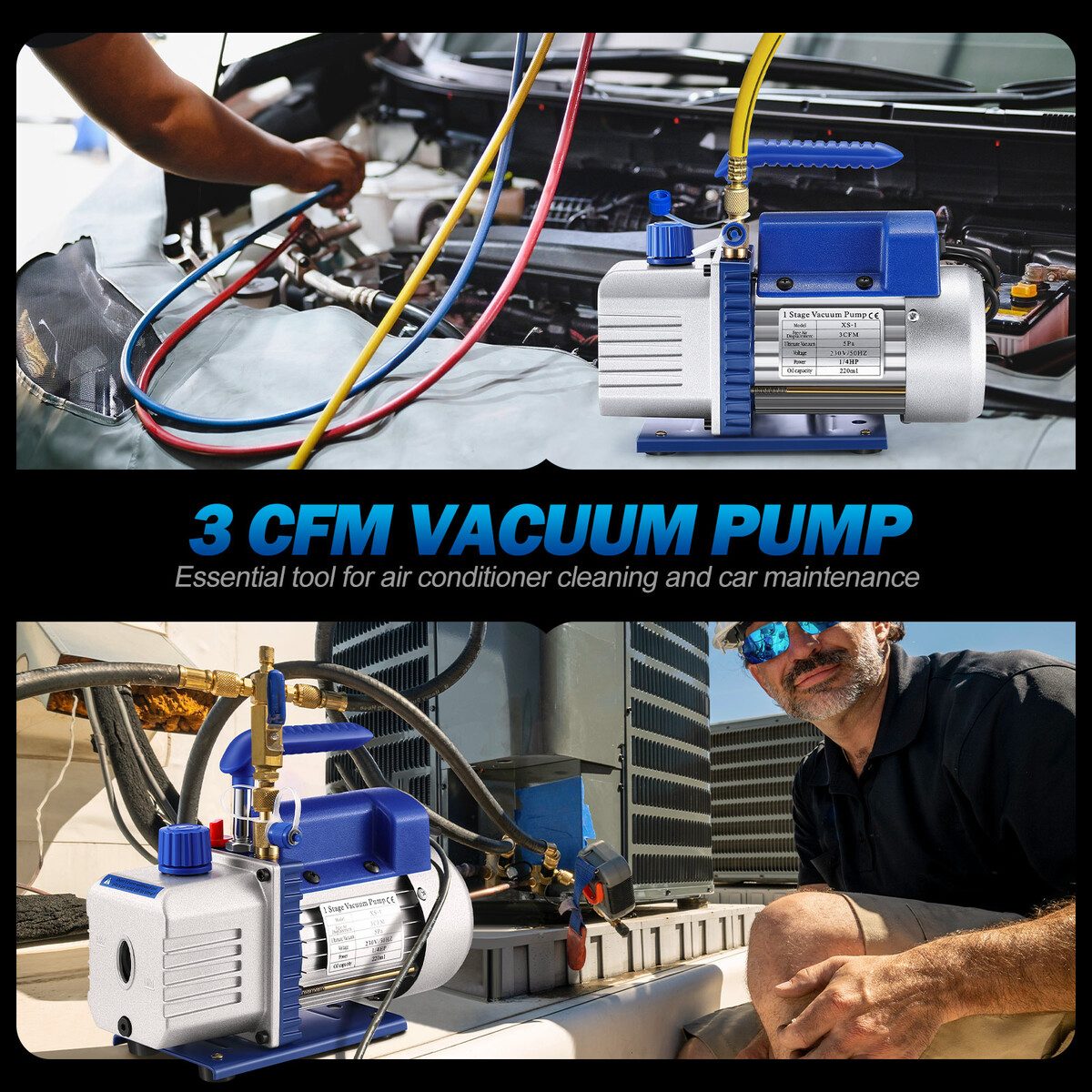3CFM Vacuum Pump Single Stage
