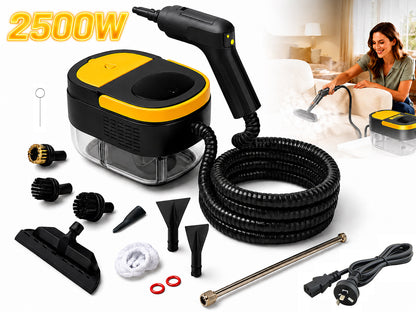 Handheld 2500W Steam Cleaner High Temperature Pressurized