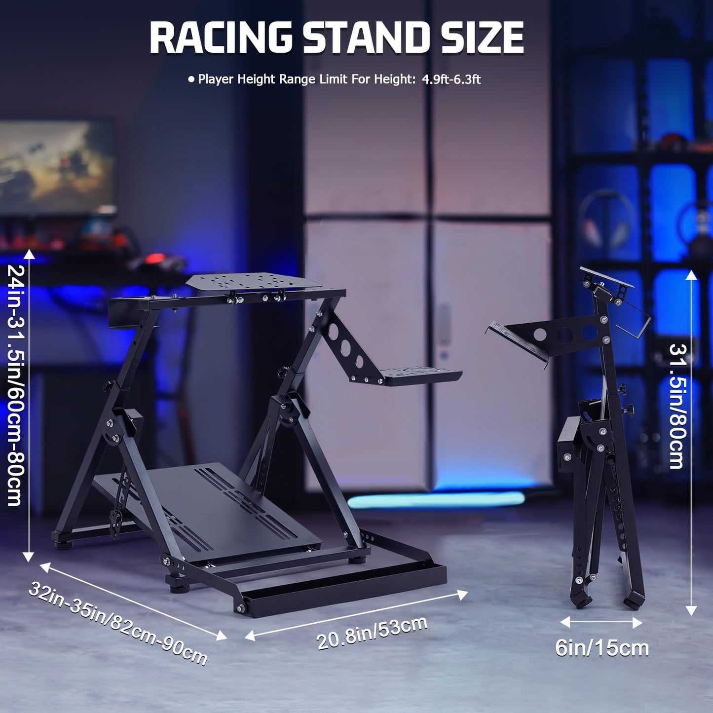 Racing Wheel Stand Simulator