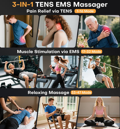 Medical TENS Rechargeable TENS & EMS Machine