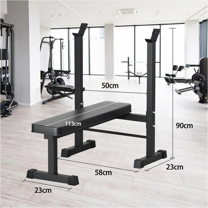 Weight Bench With Rack