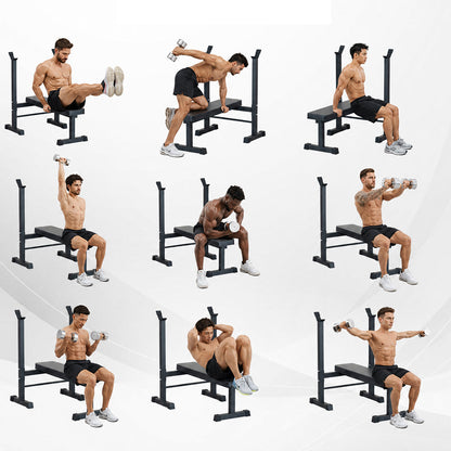 Weight Bench With Rack