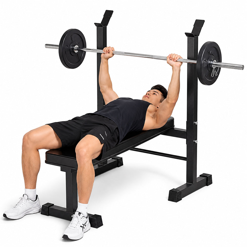 Weight Bench With Rack