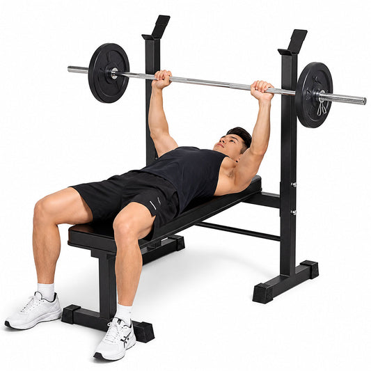 Weight Bench With Rack