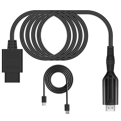 WII To HDMI Converter Cable For HDTV Display N64 To 1080p HD