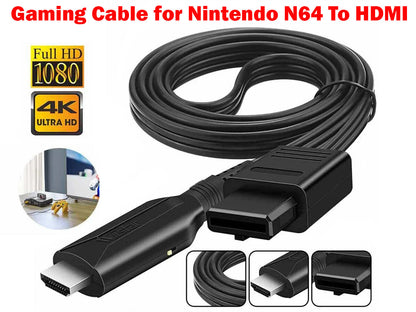 WII To HDMI Converter Cable For HDTV Display N64 To 1080p HD