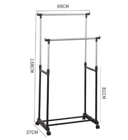 Double Cloth Rack Garment Rack