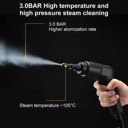 Handheld 2500W Steam Cleaner High Temperature Pressurized