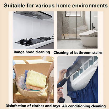 Handheld 2500W Steam Cleaner High Temperature Pressurized