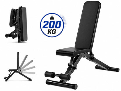 Adjustable FID Sit Up & Weight Bench