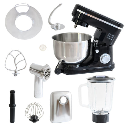 1500W 6L Kitchen Stand Mixer Stainless Steel Bowl with Blender