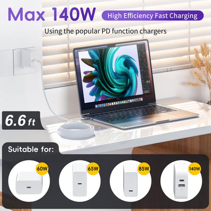 USB C to MagSafe 3 Charging Cable Replacement