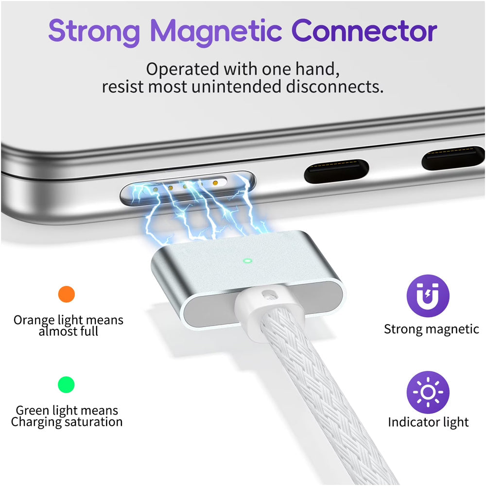USB C to MagSafe 3 Charging Cable Replacement