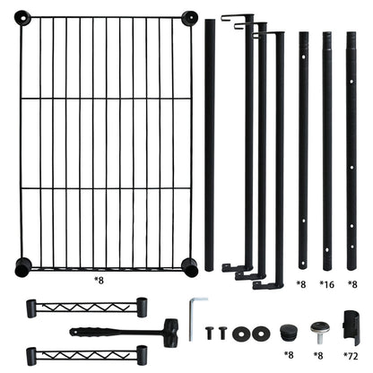 Metal Wardrobe Clothes Rack Clothes Organizer