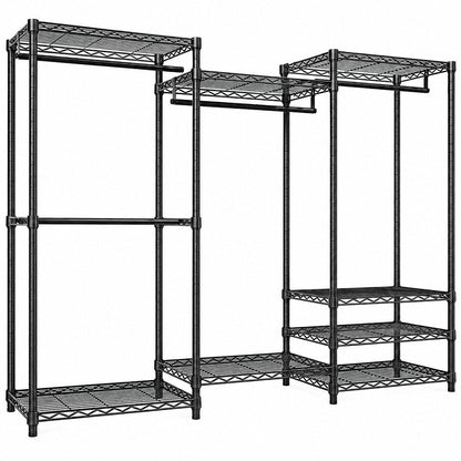 Metal Wardrobe Clothes Rack Clothes Organizer
