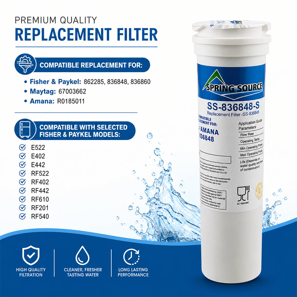 EFF-6017A Compatible Water Filter  for Fisher & Paykel