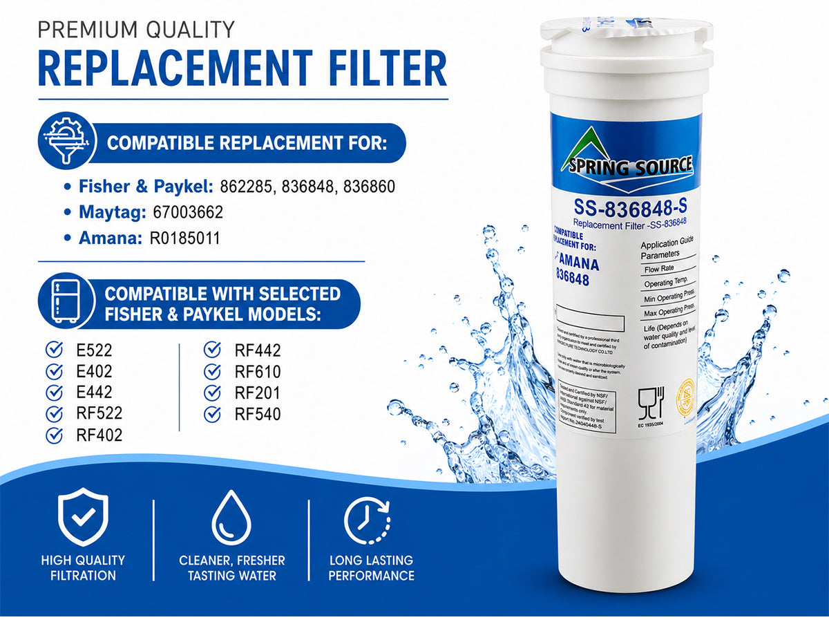 EFF-6017A Compatible Water Filter  for Fisher & Paykel