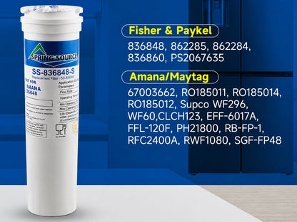 EFF-6017A Compatible Water Filter  for Fisher & Paykel