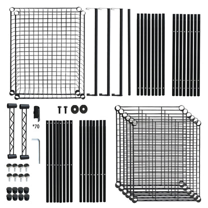 Metal Wardrobe Clothes Rack Clothes Organizer