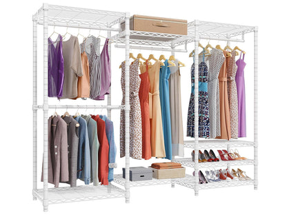 Metal Wardrobe Clothes Rack Clothes Organizer