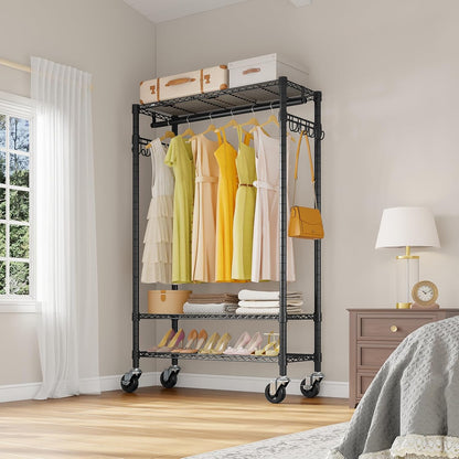 Clothes Organiser Metal Wardrobe