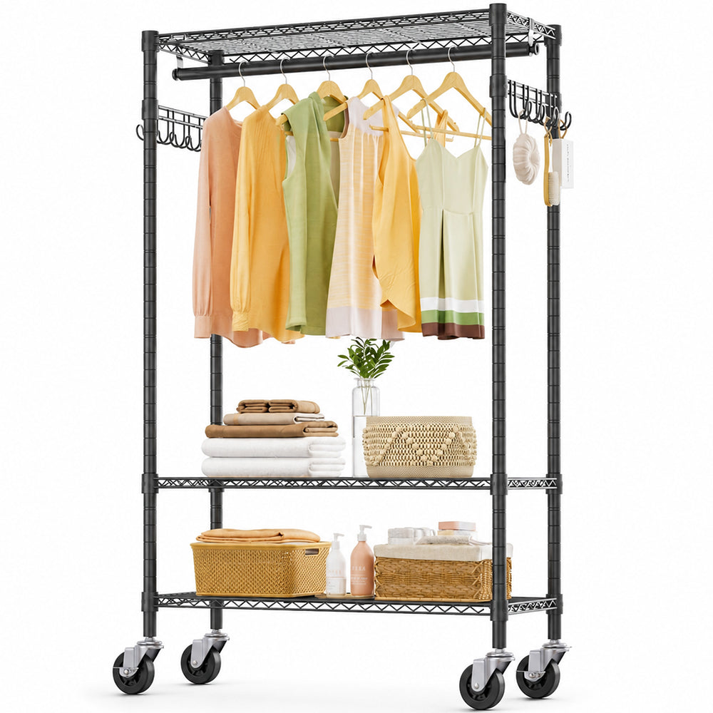 Clothes Organiser Metal Wardrobe