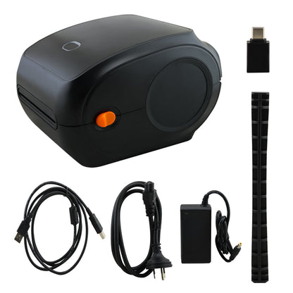 Compact Bluetooth Thermal Label Printer - Direct Thermal, High-Speed 203 DPI