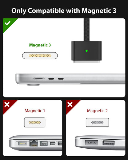 USB C to MagSafe 3 Charging Cable Replacement