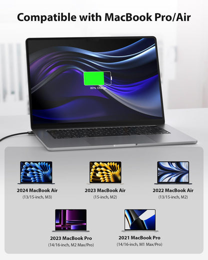 USB C to MagSafe 3 Charging Cable Replacement