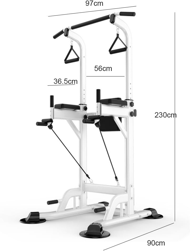 Adjustable Chin Up Pull Up Power Tower Station Workout