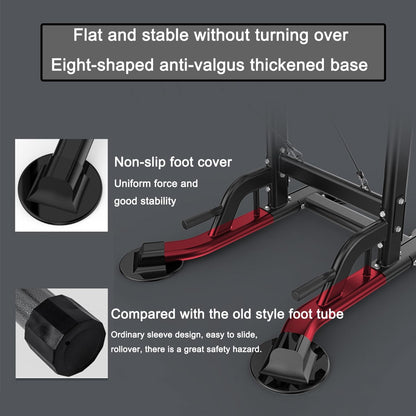 Adjustable Chin Up Pull Up Power Tower Station Workout