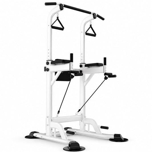 Adjustable Chin Up Pull Up Power Tower Station Workout