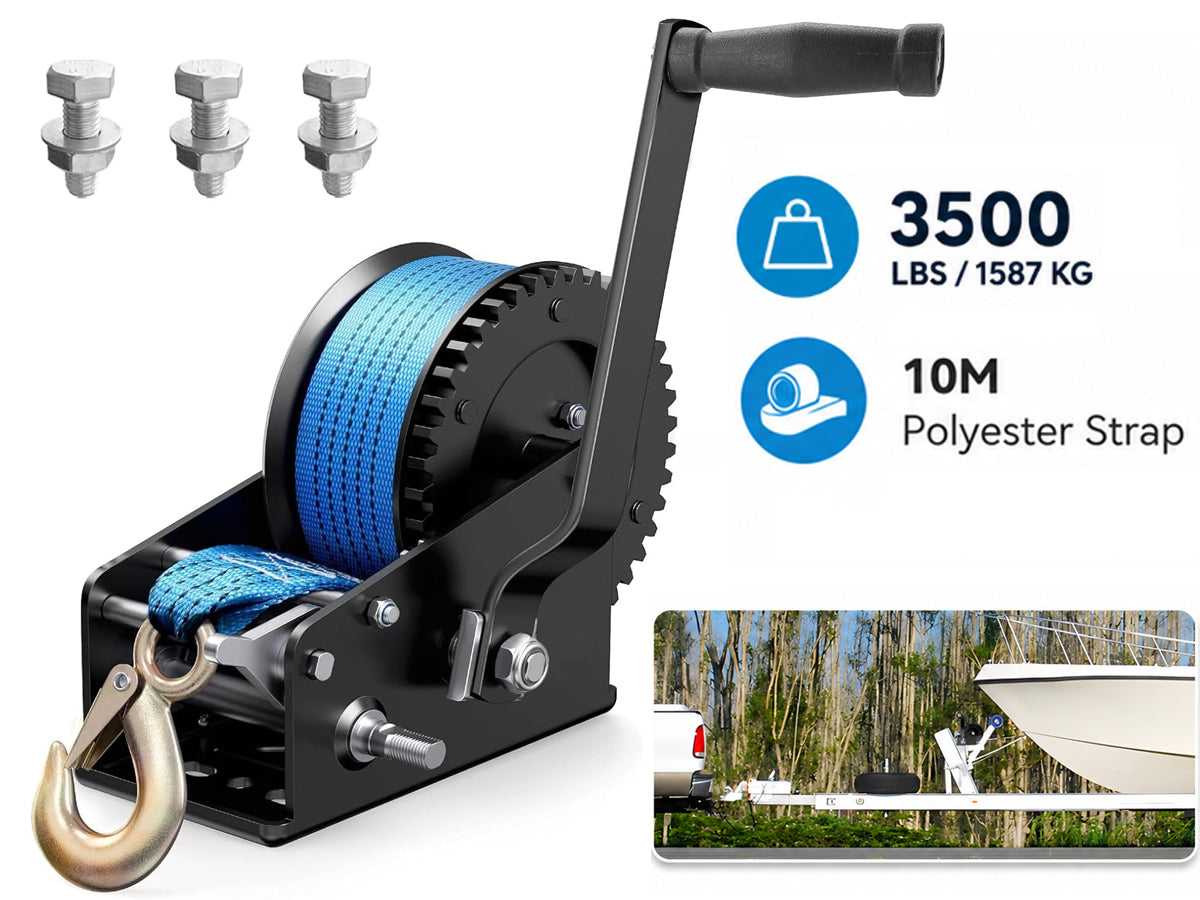 Boat Trailer Winch 3500lb