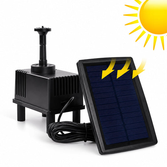 Solar Powered Water Pump Pond Garden Submersible Fountains