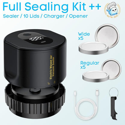 Electric Mason Jar Vacuum Sealer