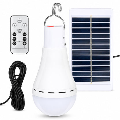 Camping Solar Light Bulb Outdoor Rechargeable LED