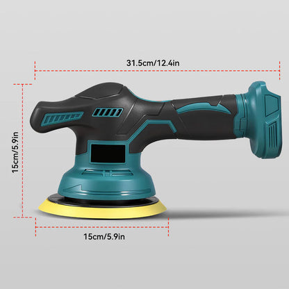 18V Cordless Rotary Polisher Buffer Sander Fits Makita Battery