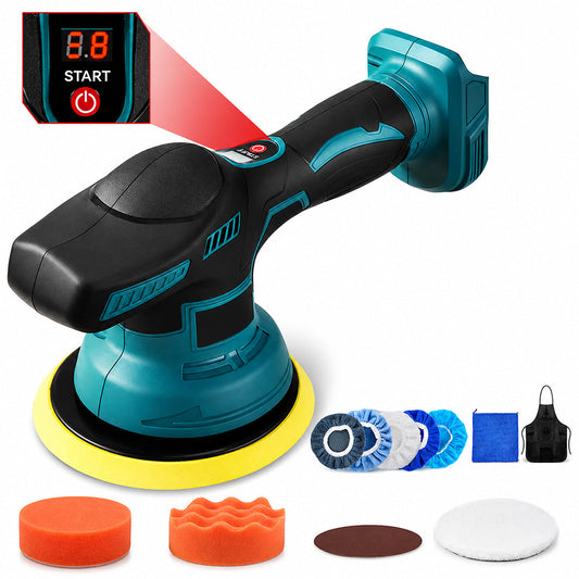 18V Cordless Rotary Polisher Buffer Sander Fits Makita Battery