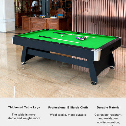 7ft Portable Folding Billiard Pool Table
