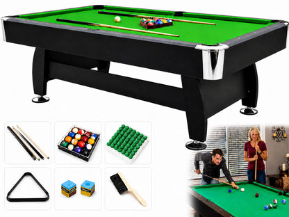 7ft Portable Folding Billiard Pool Table