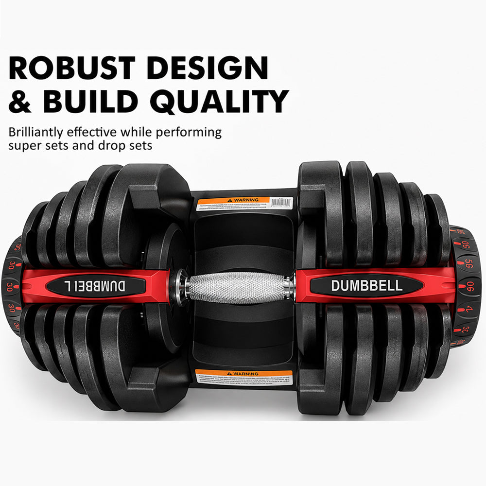 Adjustable Dumbbells 40Kg 2PCS Set