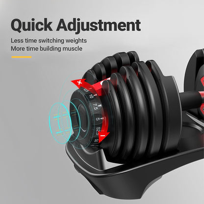 Adjustable Dumbbells 40Kg 2PCS Set