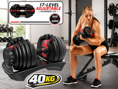 Adjustable Dumbbells 40KG