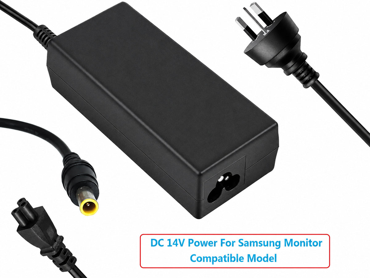 14V Power Adapter Monitor Charger for Samsung