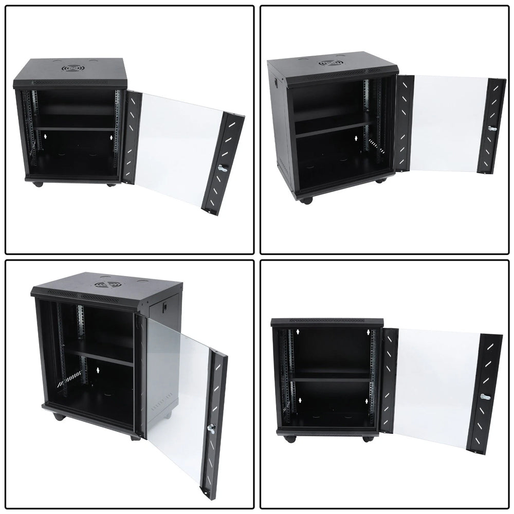 12U Cabinet Server Network Data Rack Wall Mount