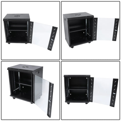 12U Cabinet Server Network Data Rack Wall Mount
