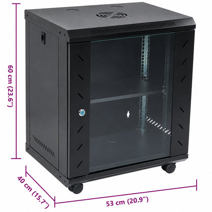 12U Cabinet Server Network Data Rack Wall Mount