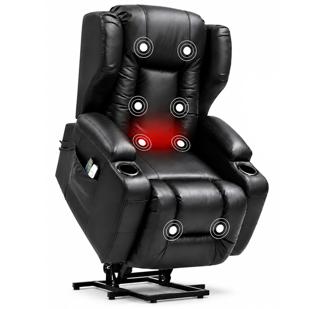 Electric Lift Heated Massage Recliner Chair