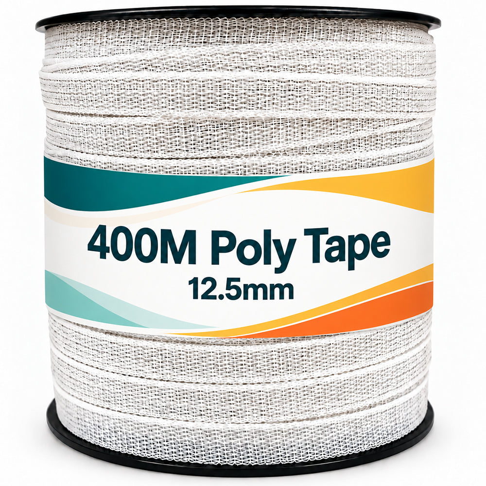 Electric Fence Poly Tape 400M